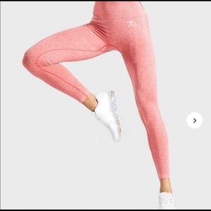 NEW Vital Seamless gymshark pink leggings